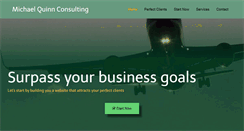 Desktop Screenshot of michaelquinnconsulting.com